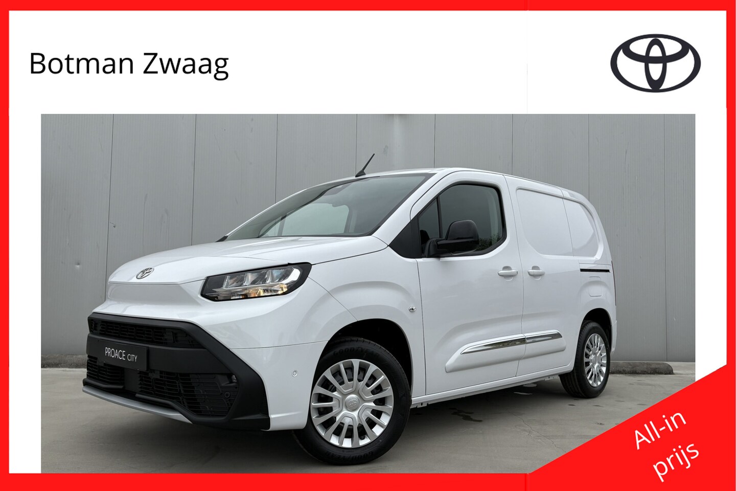 Toyota ProAce City - 1.5 D-4D L1 Professional automaat 2e schuifdeur | Safety pakket | BPM vrij!! - AutoWereld.nl