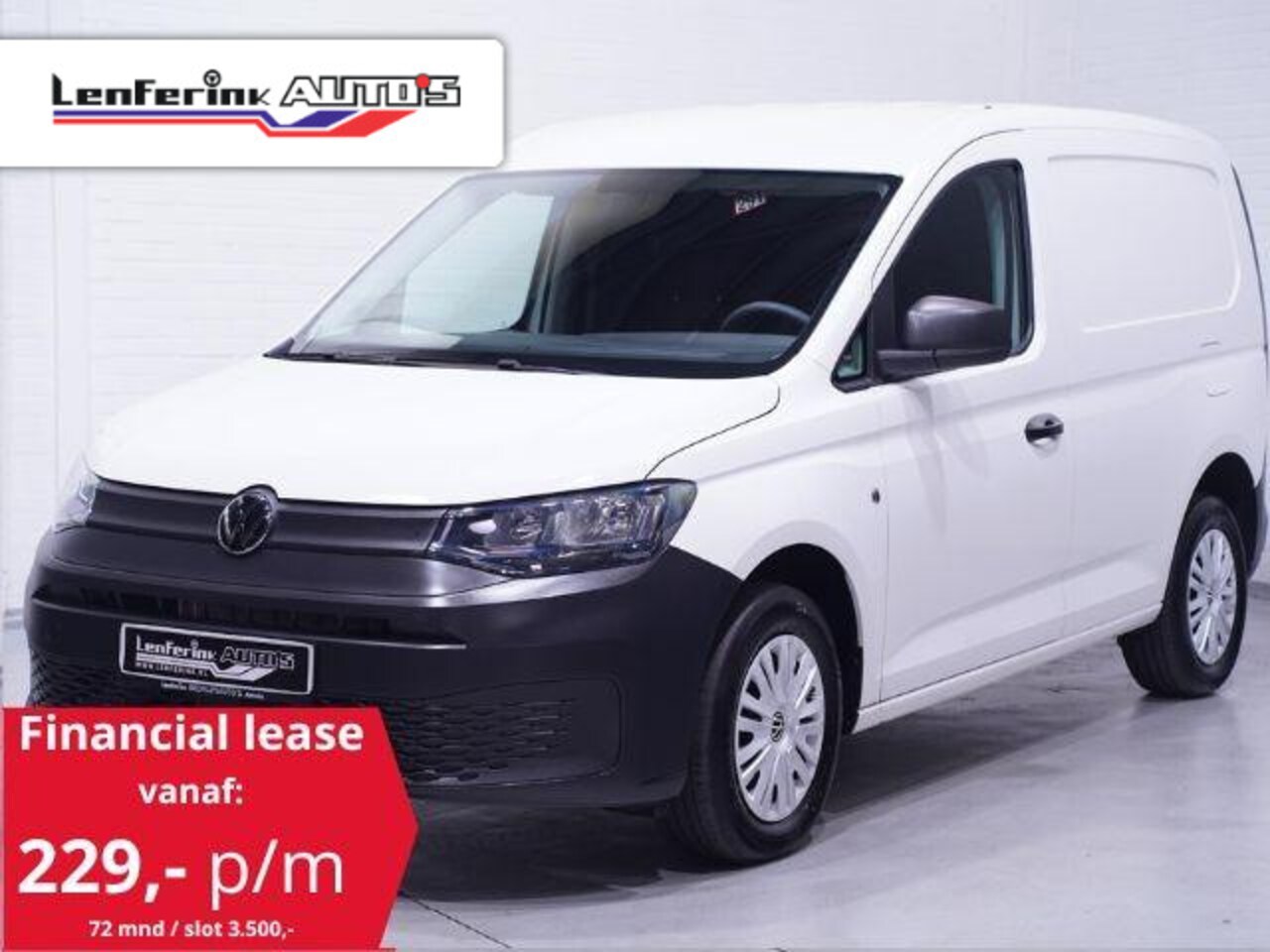 Volkswagen Caddy Cargo - 2.0 TDI 102 pk Airco, Cruise Control, PDC achter Laadruimte Pakket, 2-Zits, Zware Motor - AutoWereld.nl