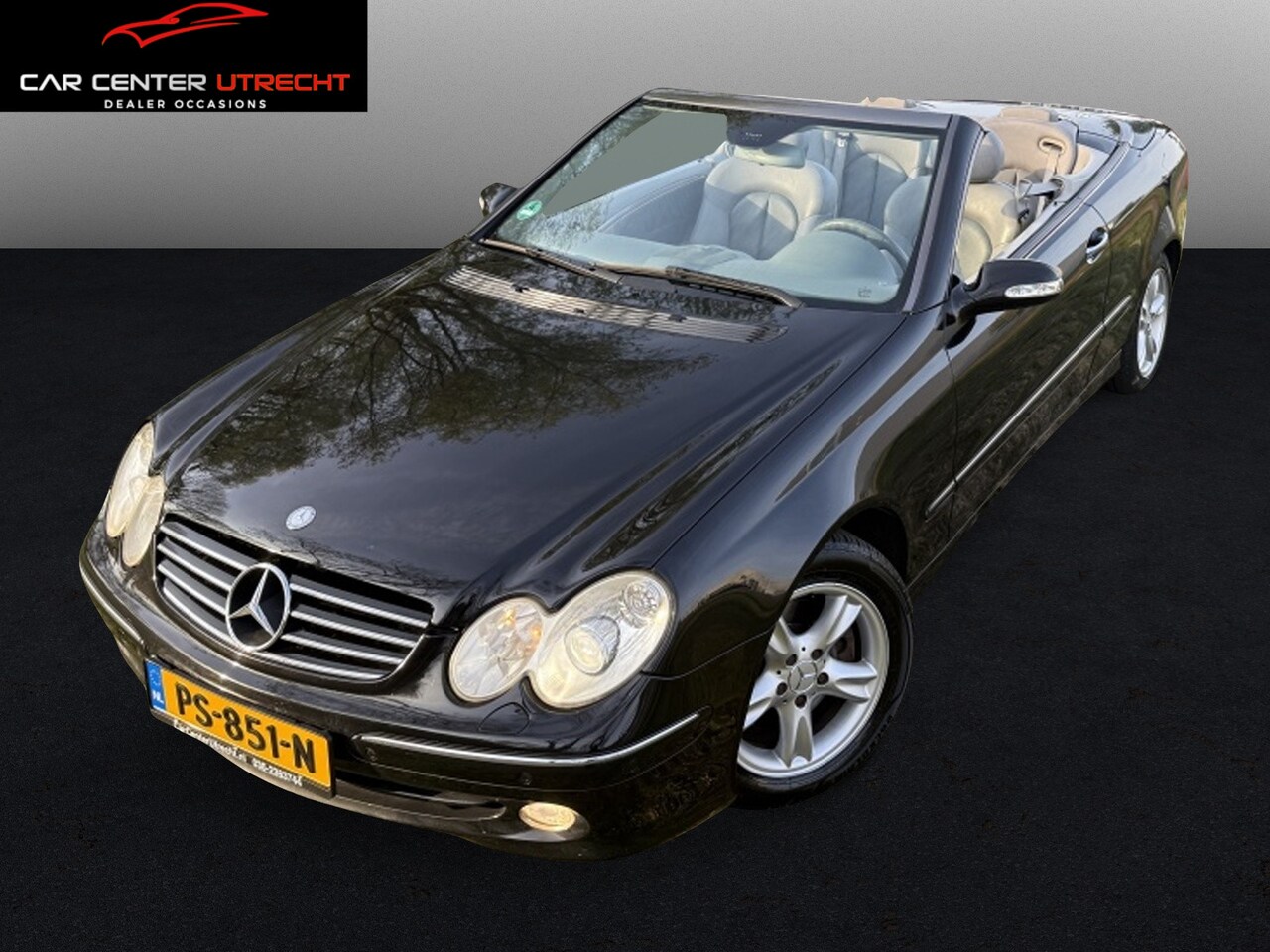 Mercedes-Benz CLK-klasse Cabrio - 200 K. Elegance LEER AIRCO AUTOMAAT - AutoWereld.nl