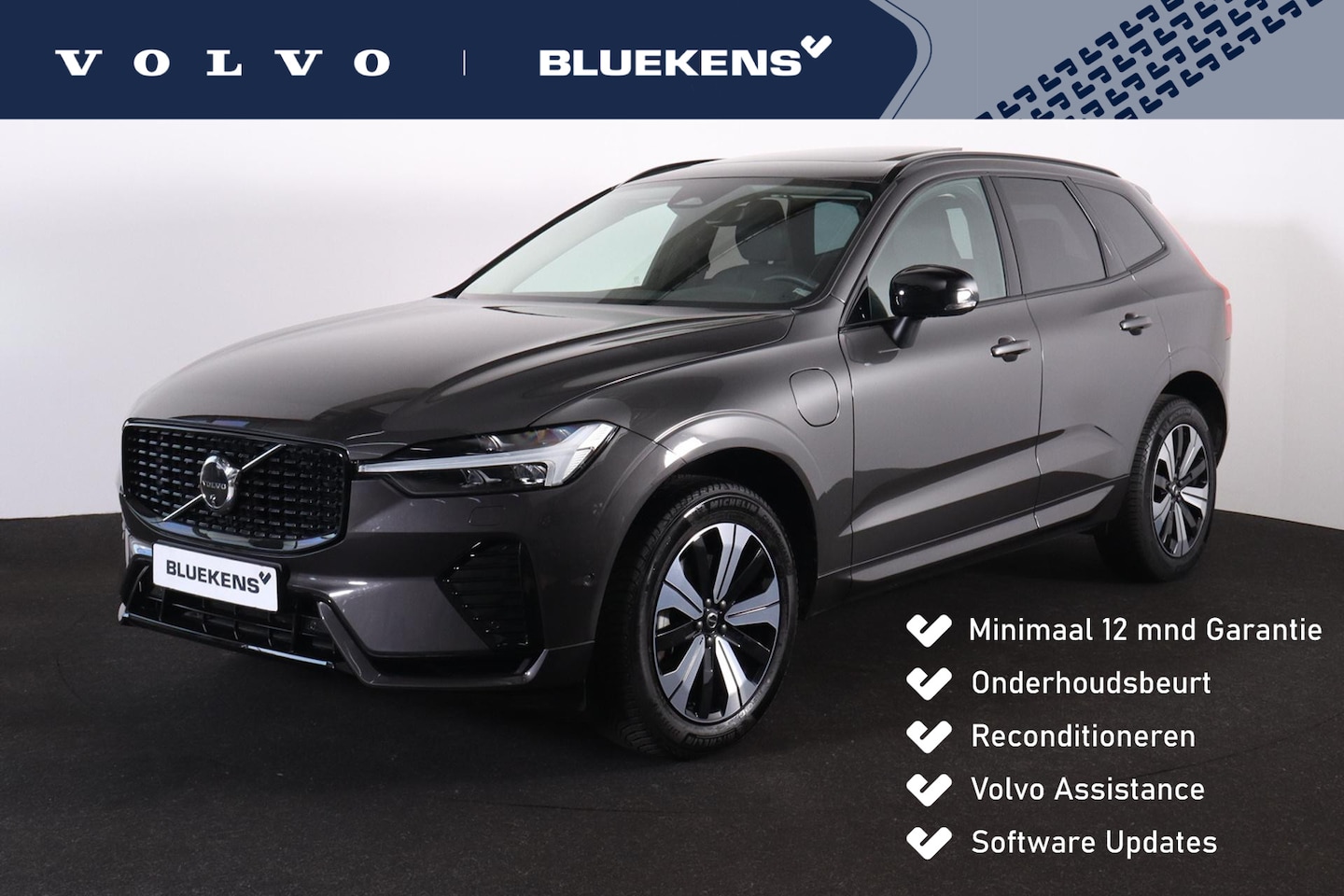 Volvo XC60 - T6 Recharge AWD Plus Dark - LONG RANGE - Panorama/schuifdak - IntelliSafe Assist & Surroun - AutoWereld.nl