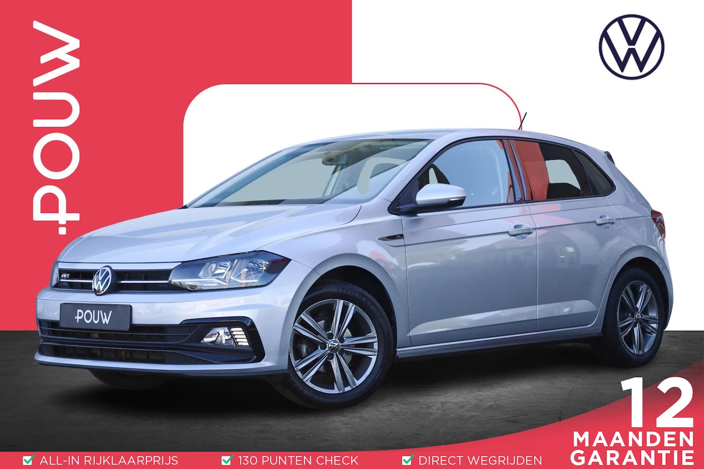 Volkswagen Polo - 1.0 TSI 95pk R-Line Edition | Navigatie | Apple Carplay/Android Auto | Adaptive Cruise - AutoWereld.nl