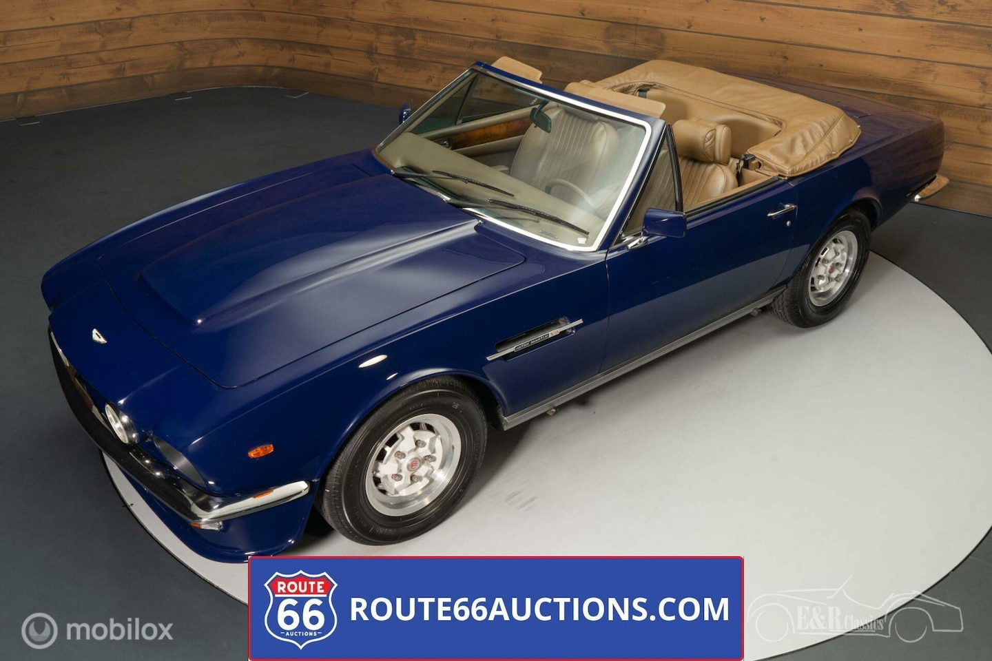 Aston Martin V8 Vantage - Cabriolet LHD 1981 | Route 66 auctions - AutoWereld.nl