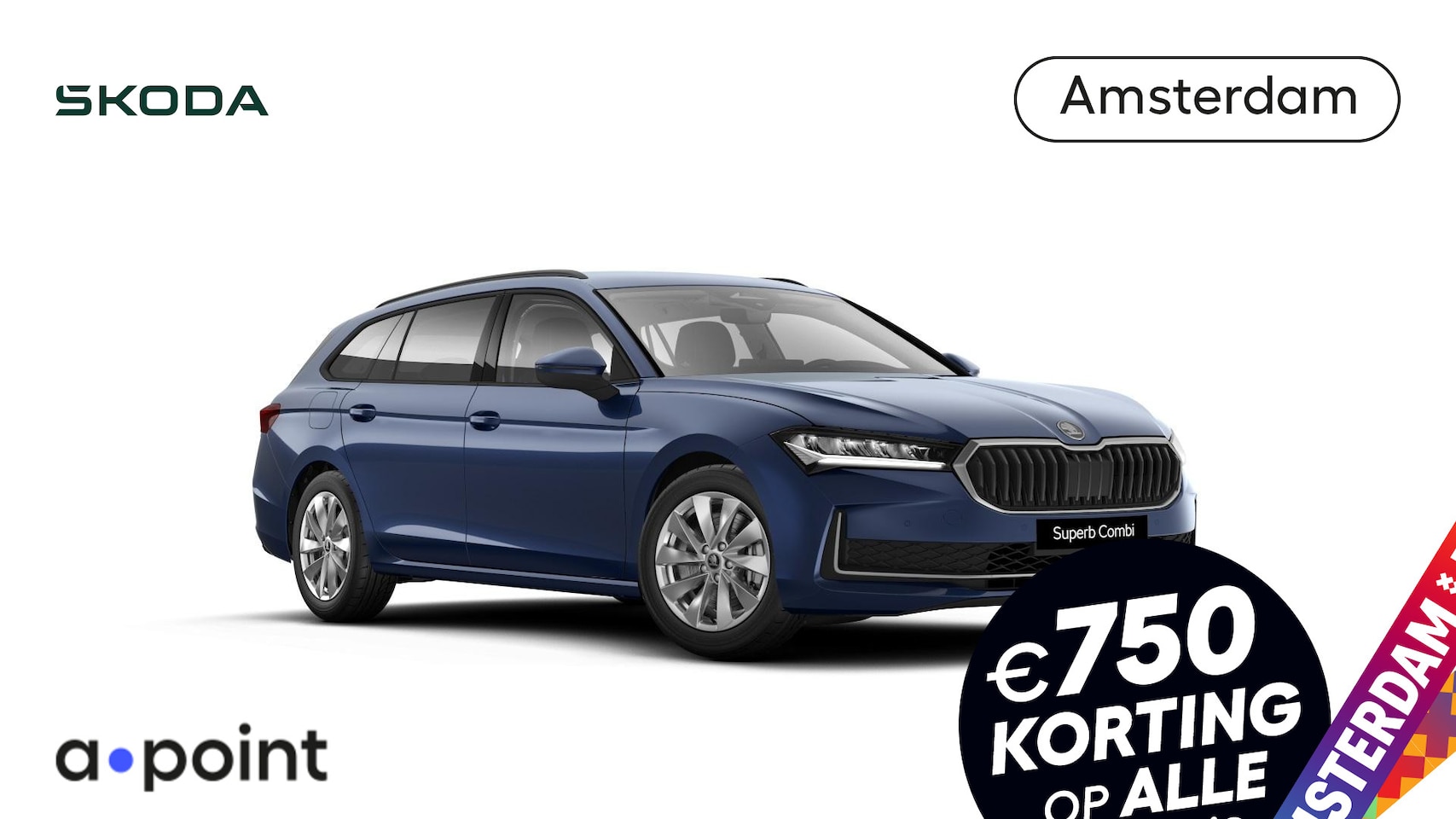 Skoda Superb Combi - Business Edition PHEV 1.5 TSI 204 pk 6 versn. DSG | Trekhaak wegklapbaar | 18 inch lichtme - AutoWereld.nl