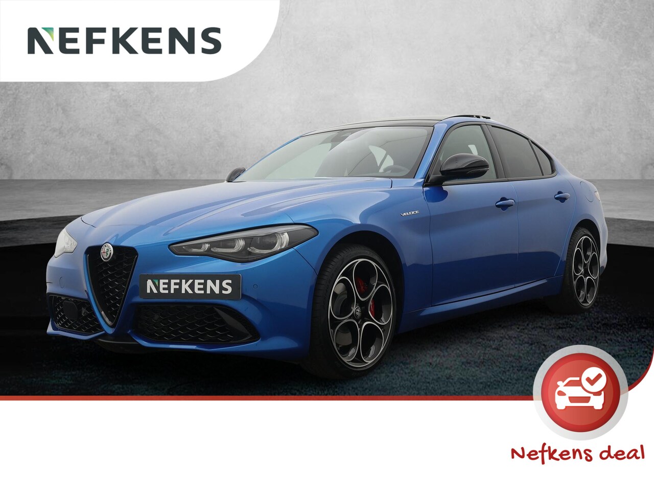 Alfa Romeo Giulia - 2.0 T AWD Veloce 280PK | Navigatie | Panoramadak | LED Matrix koplampen | Harman Kardon So - AutoWereld.nl