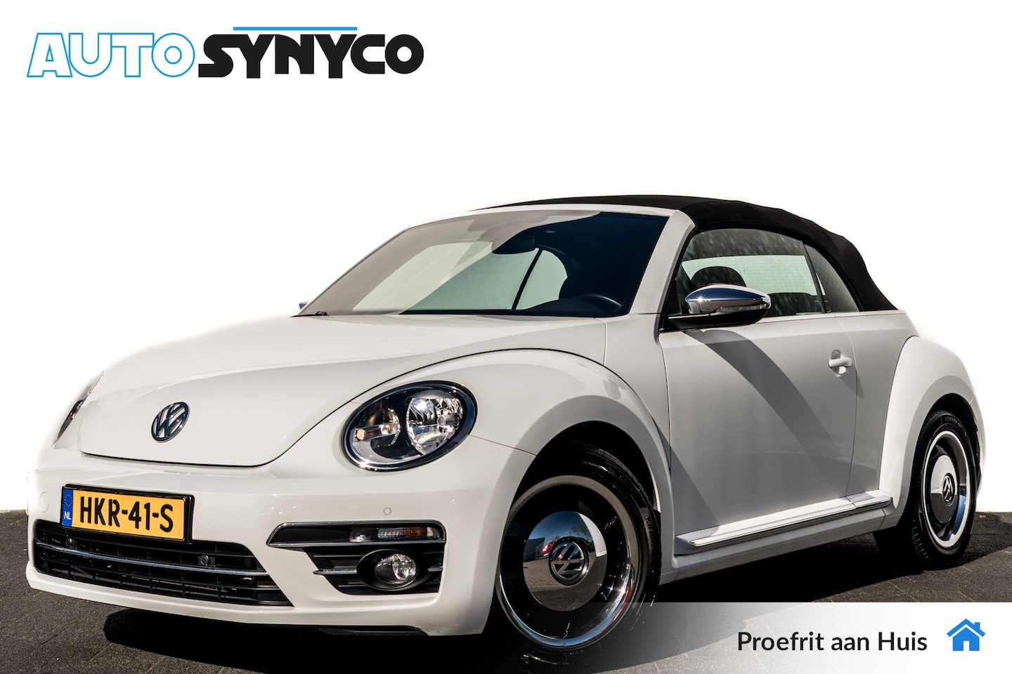 Volkswagen Beetle Cabriolet - 1.2 TSi Exclusive Series | Elektr. dak | 17 inch LMV | PDC v+a | Climate Control - AutoWereld.nl