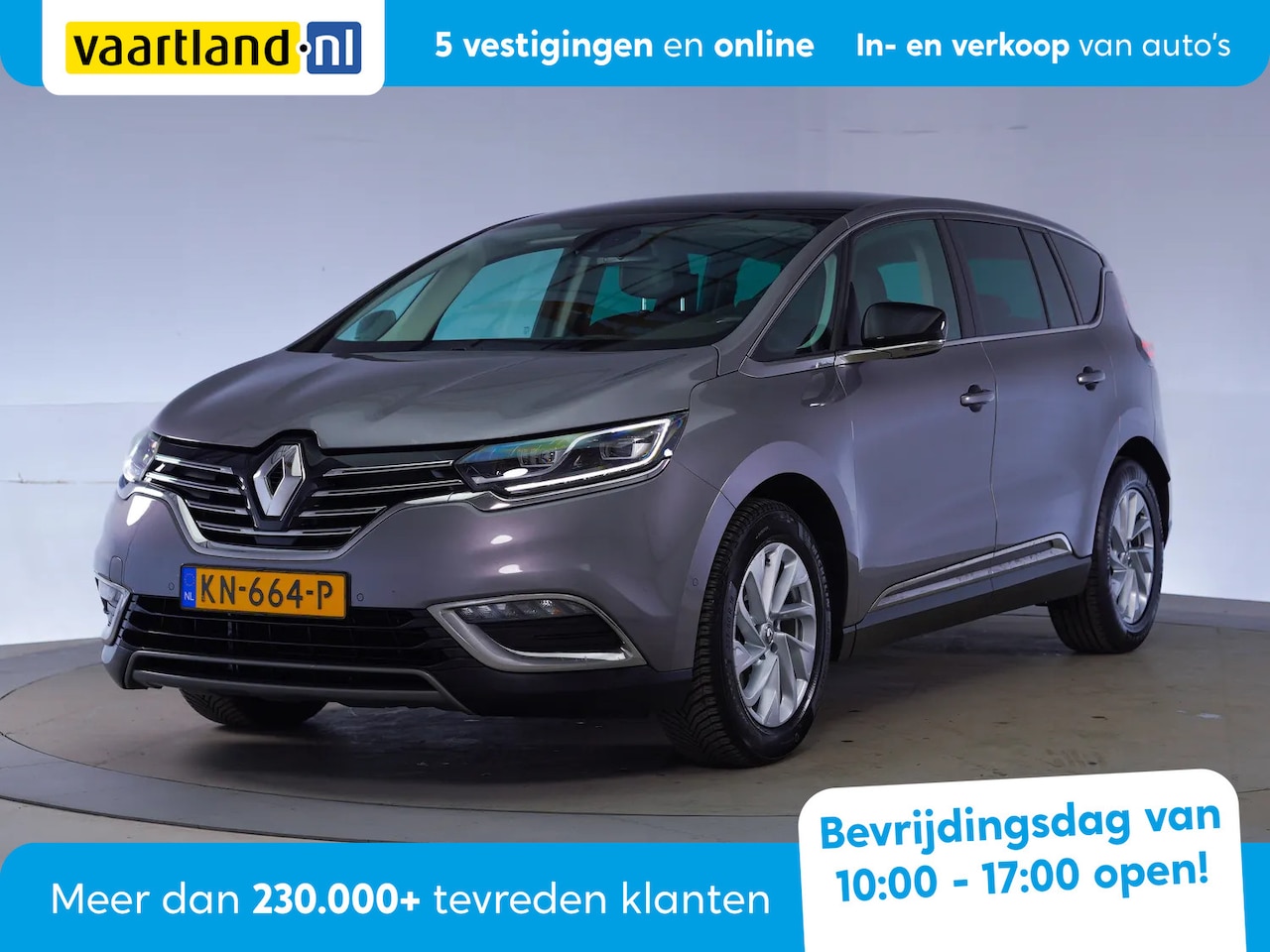 Renault Espace - 1.6 TCe Dynamique 7p.[ Panoramadak Camera Trekhaak ] - AutoWereld.nl