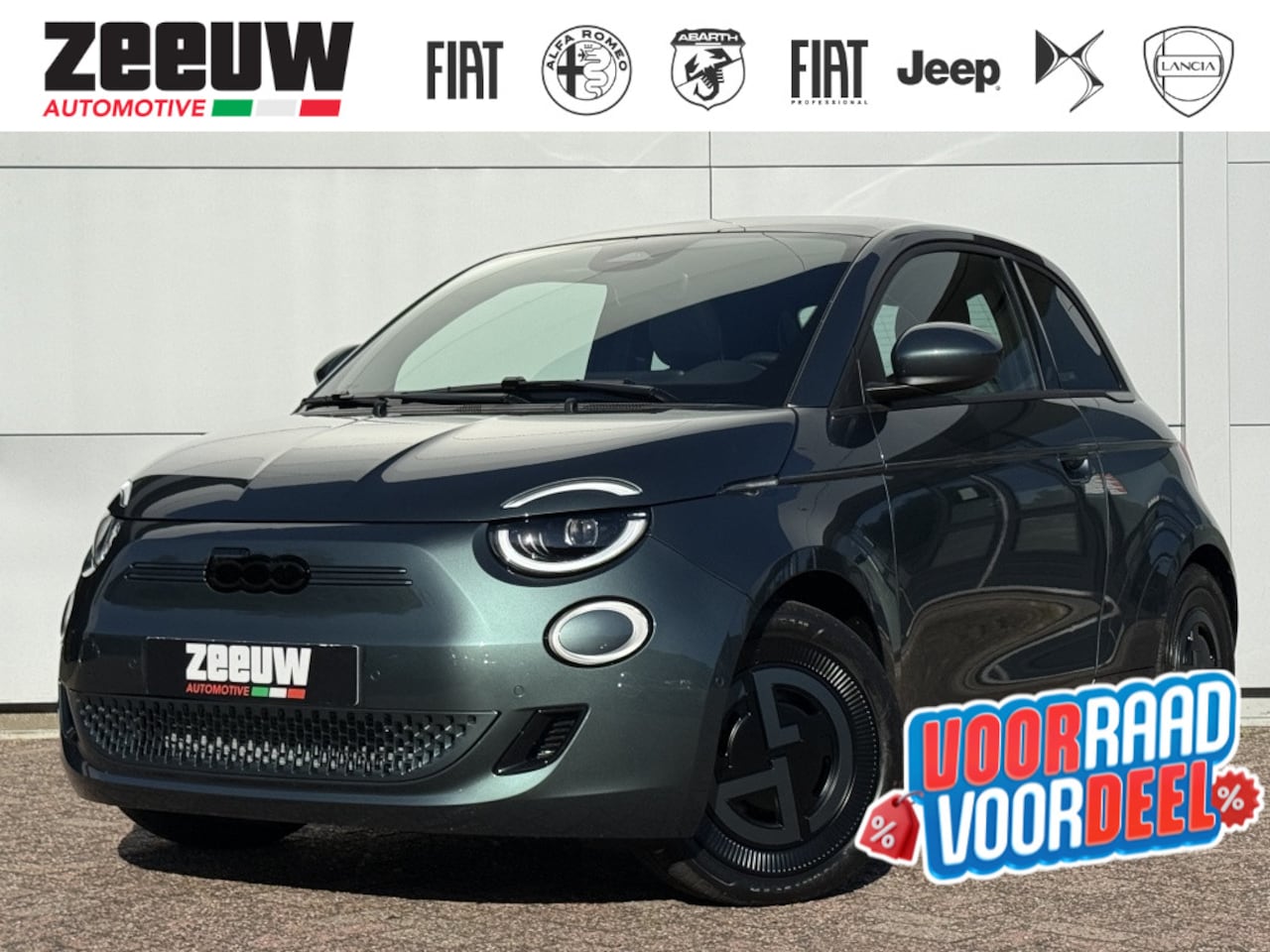 Fiat 500e - Giorgio Armani Edition 42 kWh | LED | JBL | Limited Edition - AutoWereld.nl