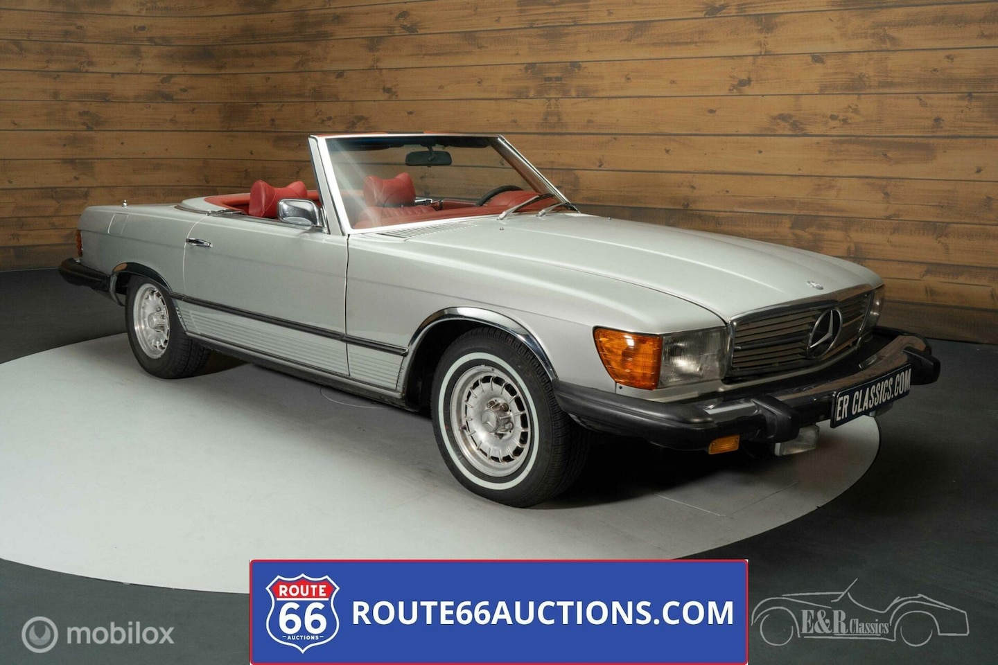 Mercedes-Benz SL-klasse Cabrio - 450SL 1975 | Route 66 auctions - AutoWereld.nl