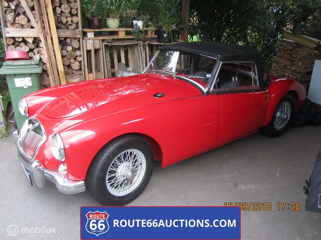 MG A type - MGA Cabriolet 1959 | Route 66 auctions - AutoWereld.nl