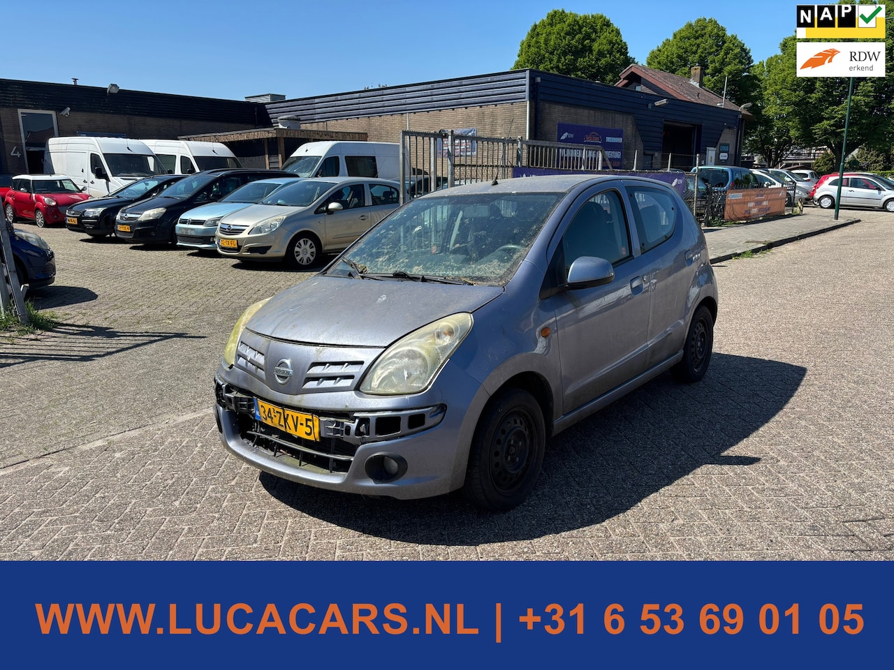 Nissan Pixo - 1.0 Acenta AIRCO EXPORT / HANDEL! - AutoWereld.nl