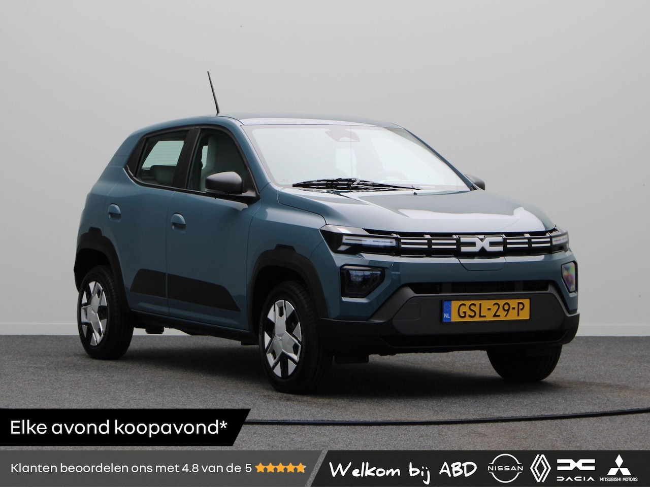 Dacia Spring - Expression 45 26.8 kWh | Nieuw model | Airco | Cruise control| Parkeersensoren achter| - AutoWereld.nl
