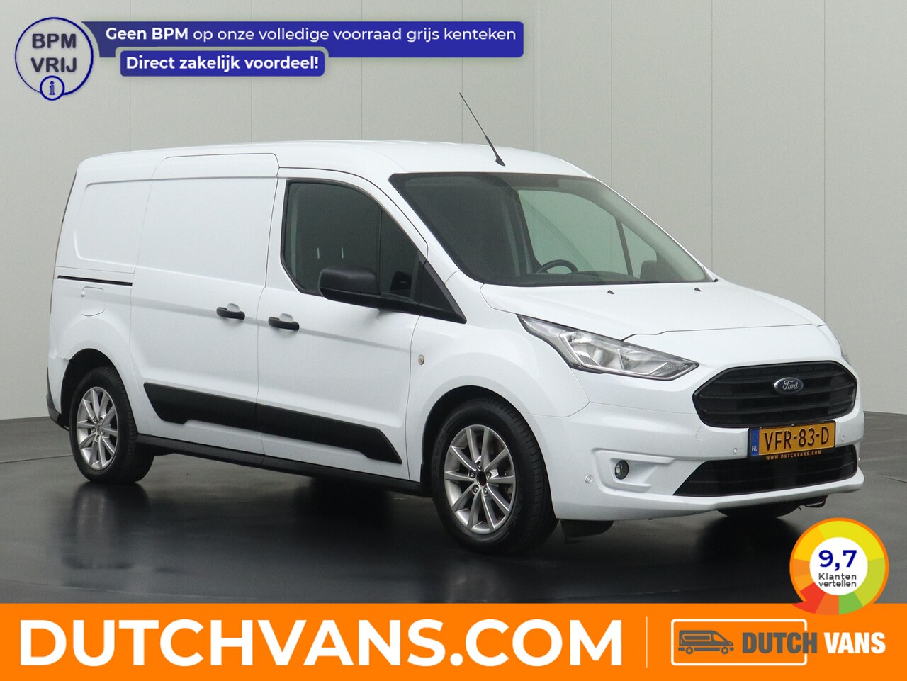 Ford Transit Connect - 1.5 EcoBlue 100PK Lang | Airco | Cruise | Trekhaak - AutoWereld.nl