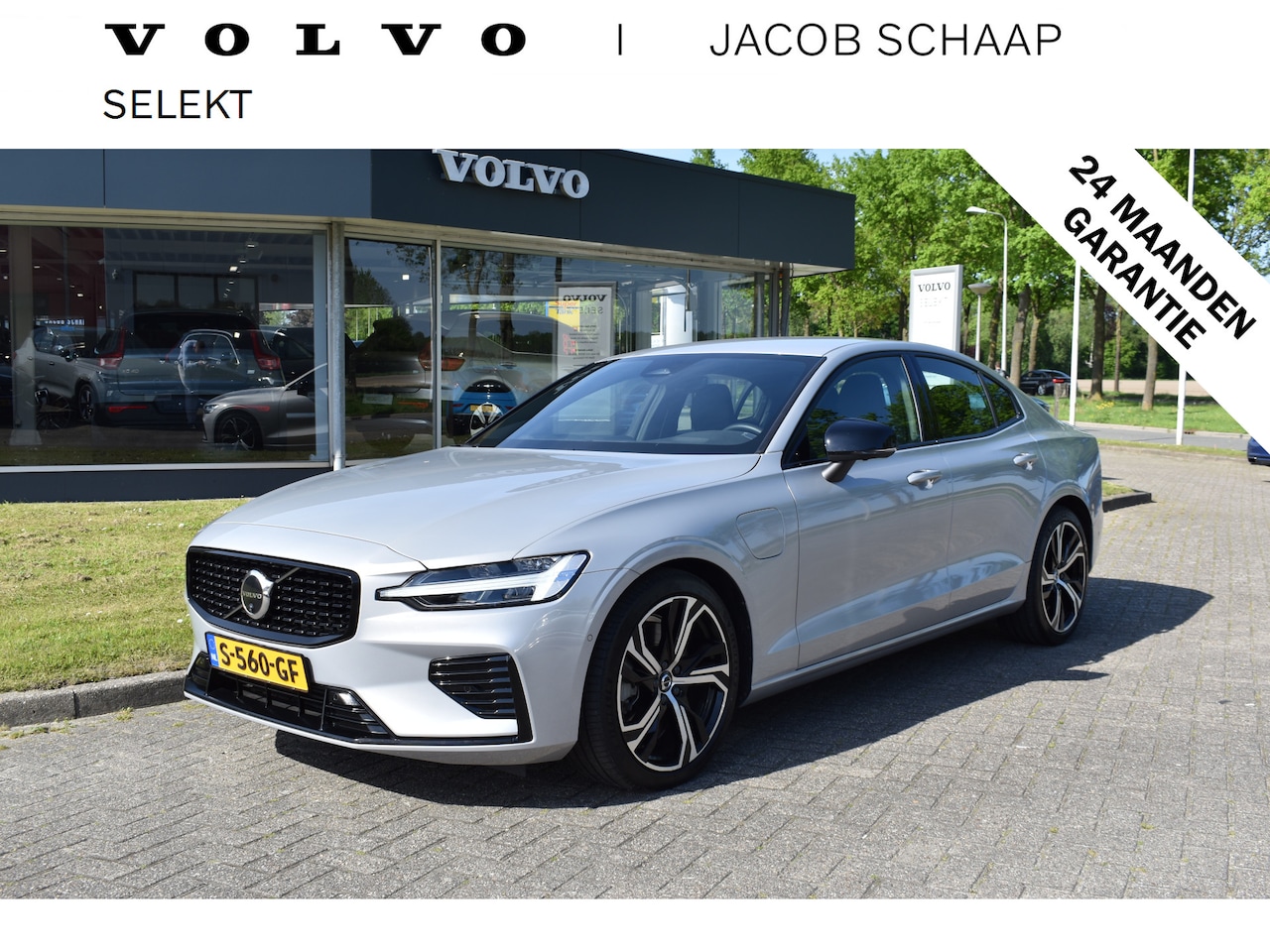 Volvo S60 - Recharge T6 AWD Plus Dark H&K | ACC | 360 camera | Sportstoelen | Blis | Stuurverwarming | - AutoWereld.nl