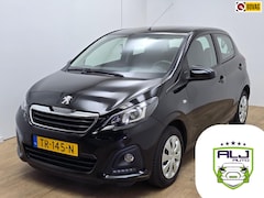 Peugeot 108 - Occasion 1.0 VTI met airco en kleur zwart | Tweedehands 108 zwart in 5 deurs | Bluetooth a