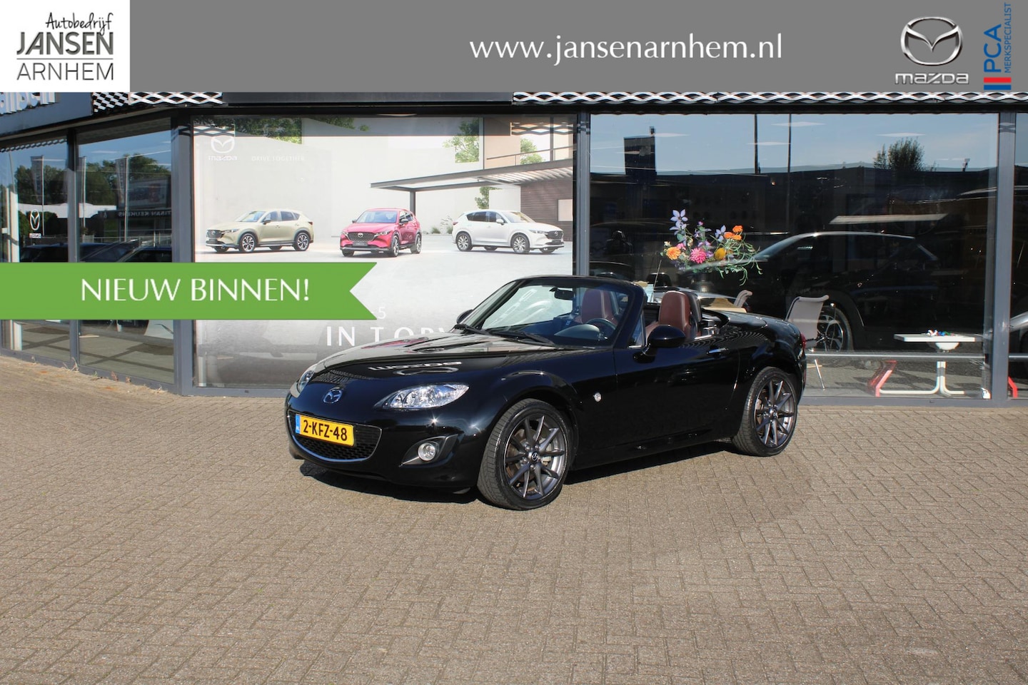Mazda MX-5 Roadster Coupé - 1.8 Kyudo 1.8 Kyudo , Unieke kilometerstand !!, Cruise, Clima, Navi, Stoelverwarming, Hard Top, Brui - AutoWereld.nl