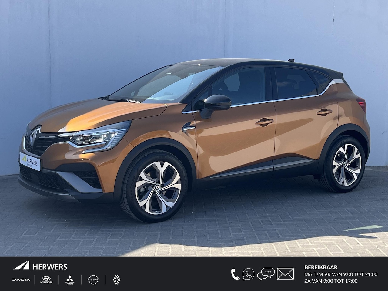 Renault Captur - 1.6 E-Tech Hybrid 145 R.S. Line Automaat / Achteruitrij camera / Cruise- en Climate Contro - AutoWereld.nl
