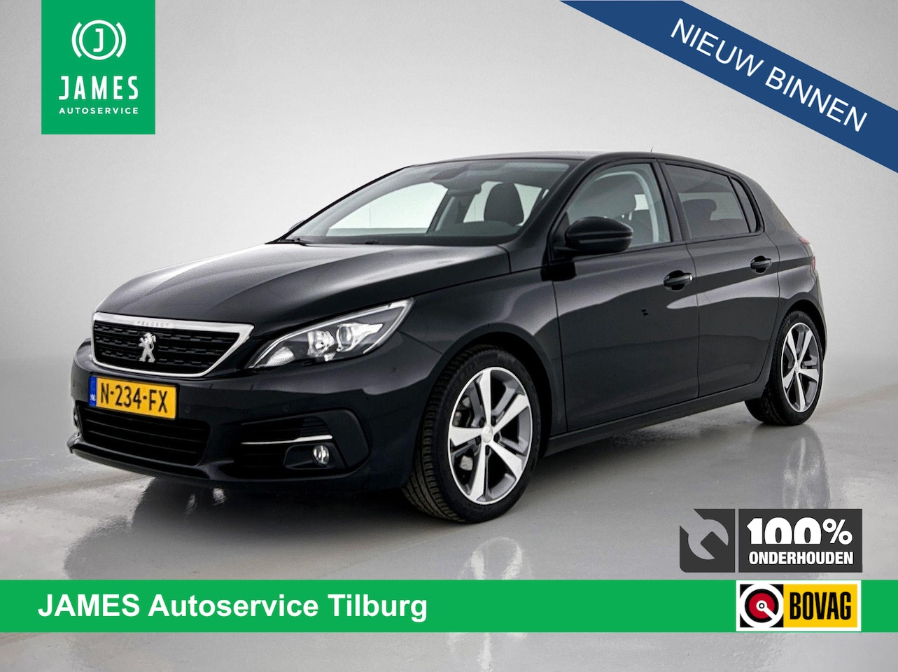 Peugeot 308 - 1.2 PureTech Active NAVI CRUISE TREKHAAK - AutoWereld.nl