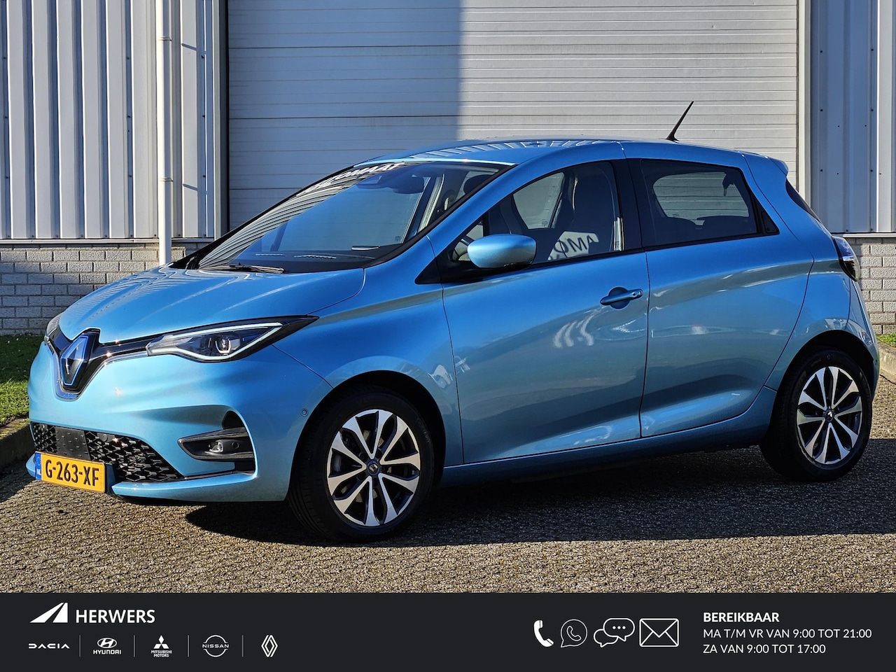 Renault Zoe - R135 Intens Business 52 kWh / KoopAccu / CCS SnelLaden + 3 Fase Laden / Achteruitrijcamera - AutoWereld.nl