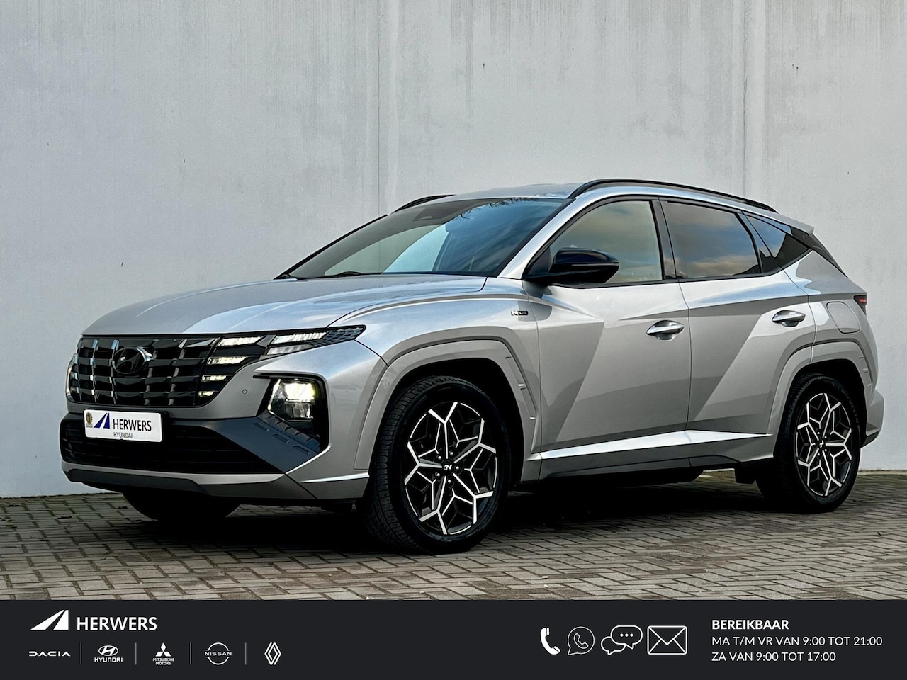 Hyundai Tucson - 1.6 T-GDI PHEV plug-in N Line 4WD / Afneembare trekhaak 1.350 kg / Elektrisch bedienbare s - AutoWereld.nl