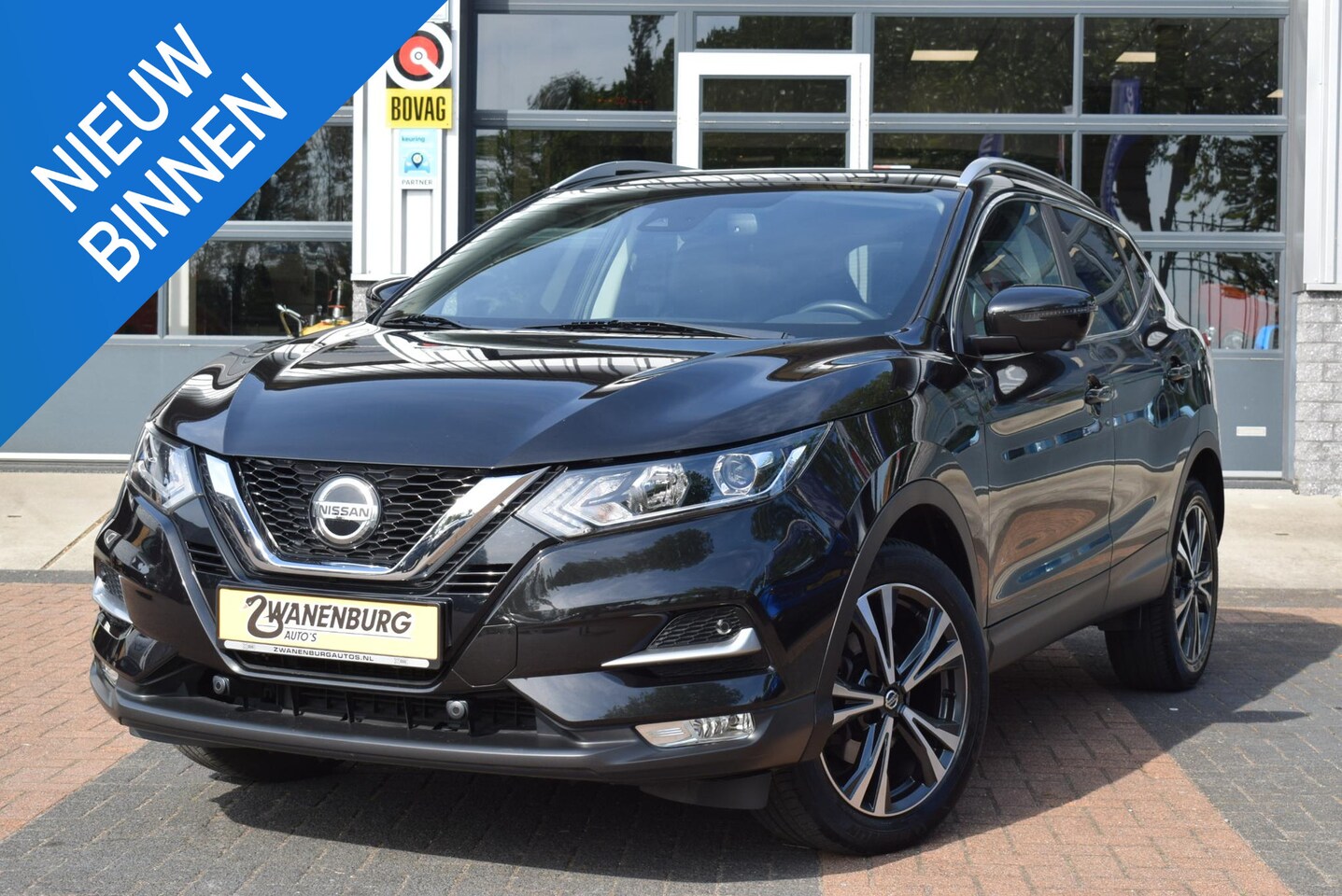Nissan Qashqai - 1.3 DIG-T Tekna Full-Options Km 40.500!! - AutoWereld.nl