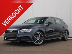 Audi A3 Sportback - 35 TFSI CoD S-Line Sport 150PK Automaat Virtual Cockpit Half Leder Stoelverwarming Navigat
