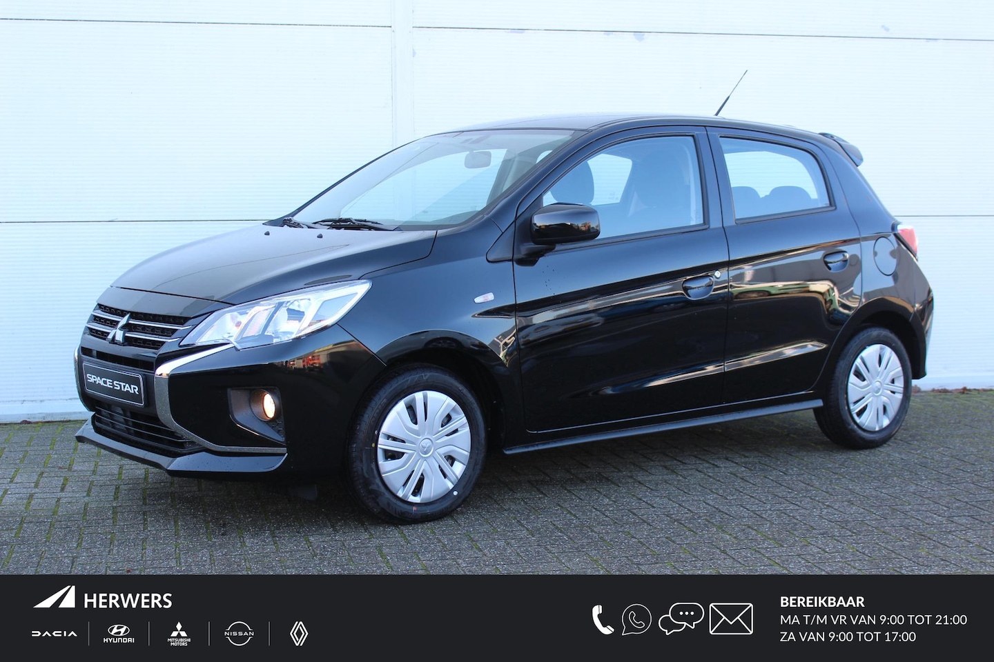 Mitsubishi Space Star - 1.2 Active / €4.185,- Op = Op Voordeel / €17.450,- Rijklaarprijs / Nieuw Uit Voorraad Leve - AutoWereld.nl