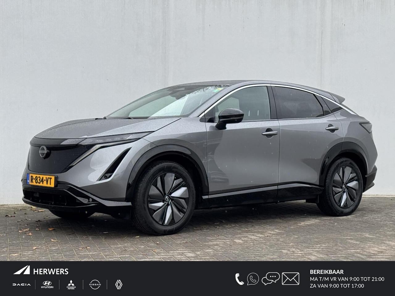 Nissan Ariya - Advance 66 kWh Lederen bekleding / Apple Carplay/Android Auto / Navigatie / Stoel- en Stuu - AutoWereld.nl