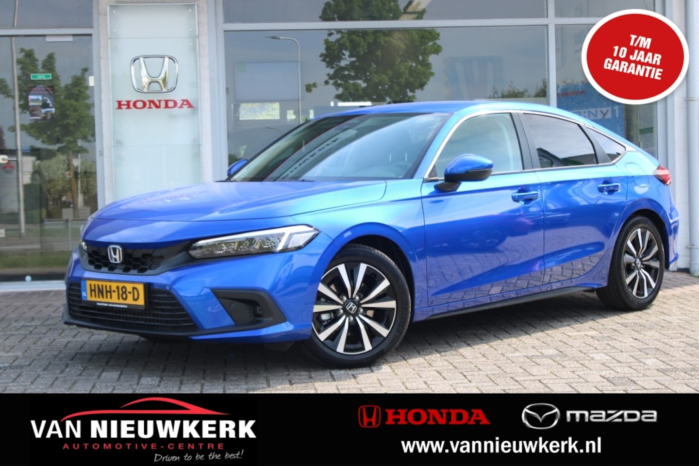 Honda Civic - 2.0 HYBRID 184PK AUTOMAAT Elegance Navi | Carplay & Android | Camera - AutoWereld.nl