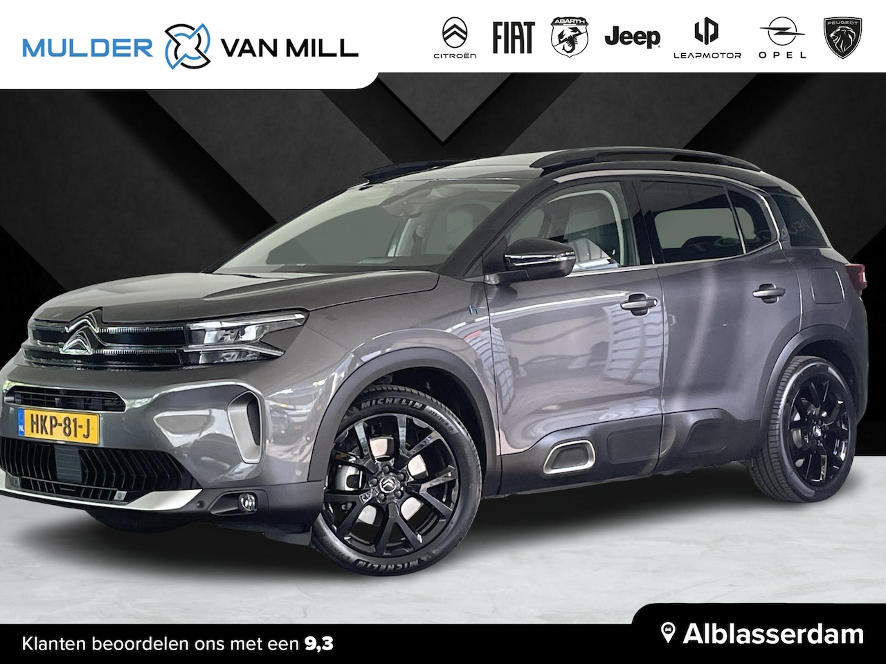 Citroën C5 Aircross - Shine Pack 1.6 Hybrid 225pk e-EAT8 TWO-TONE! | TREKHAAK | SCHUIF/KANTELDAK | 360° CAMERA | - AutoWereld.nl