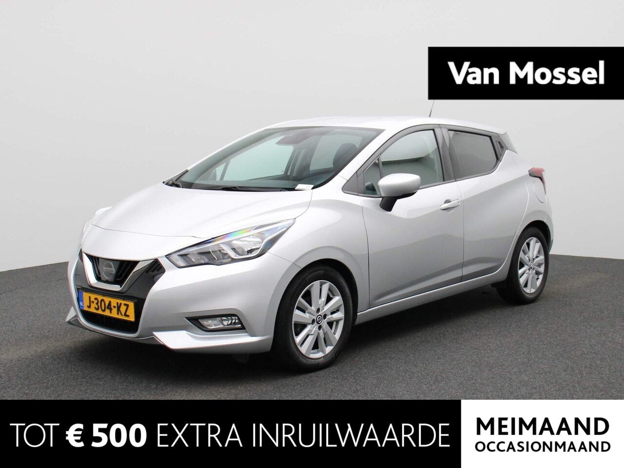 Nissan Micra - 1.0 IG-T N-Connecta | NAVIGATIE | ACHTERUITRIJCAMERA | APPLE CARPLAY | AIRCO | PARKEERSENS - AutoWereld.nl