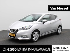 Nissan Micra - 1.0 IG-T N-Connecta | NAVIGATIE | ACHTERUITRIJCAMERA | APPLE CARPLAY | AIRCO | PARKEERSENS