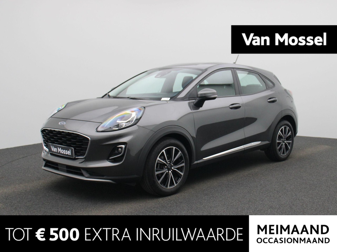 Ford Puma - 1.0 EcoBoost Hybrid Titanium | Navigatie | Stoelverwarming + Stuurverwarming | Parkeersens - AutoWereld.nl