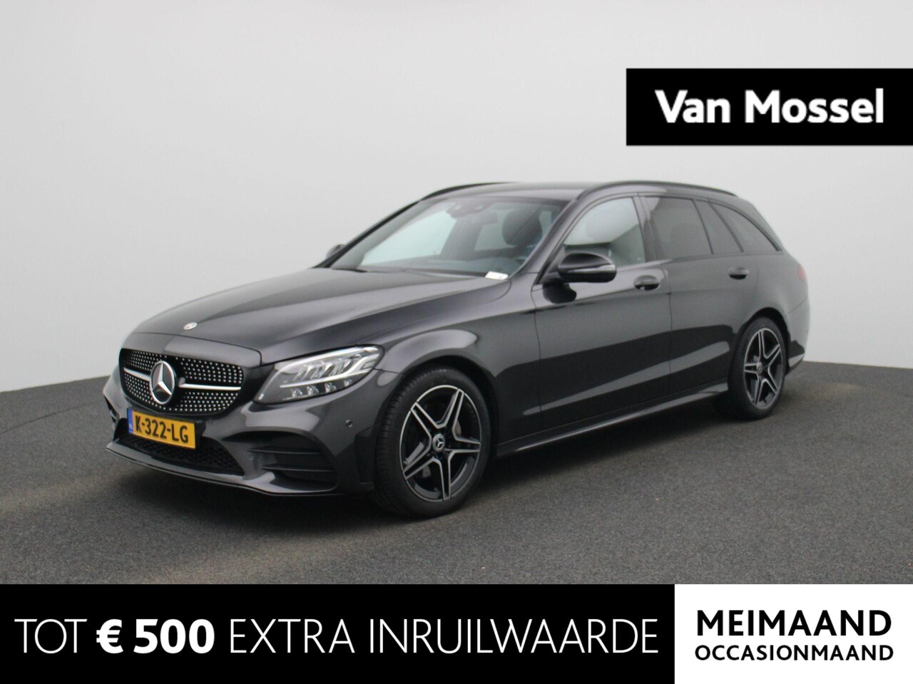 Mercedes-Benz C-klasse Estate - 180 Business Solution AMG | Climate Control | Camera | Stoelverwarming | Lichtmetalen Velg - AutoWereld.nl