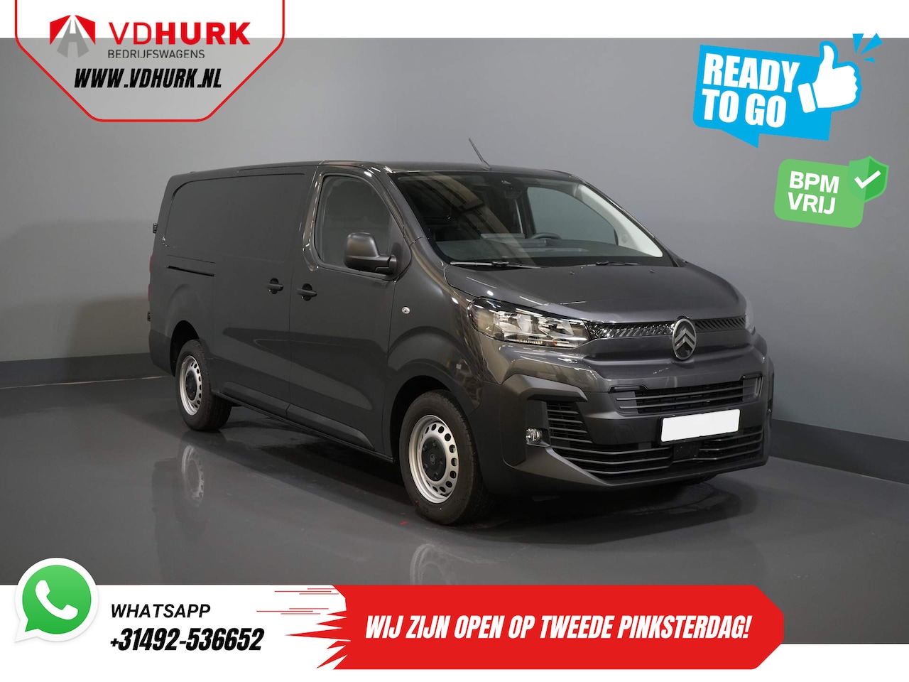 Citroën Jumpy - 2.0 HDI 180 pk Aut. L3 Virtual Cockpit/ Carplay/ Navi/ Camera/ Cruise/ PDC/ Airco - AutoWereld.nl