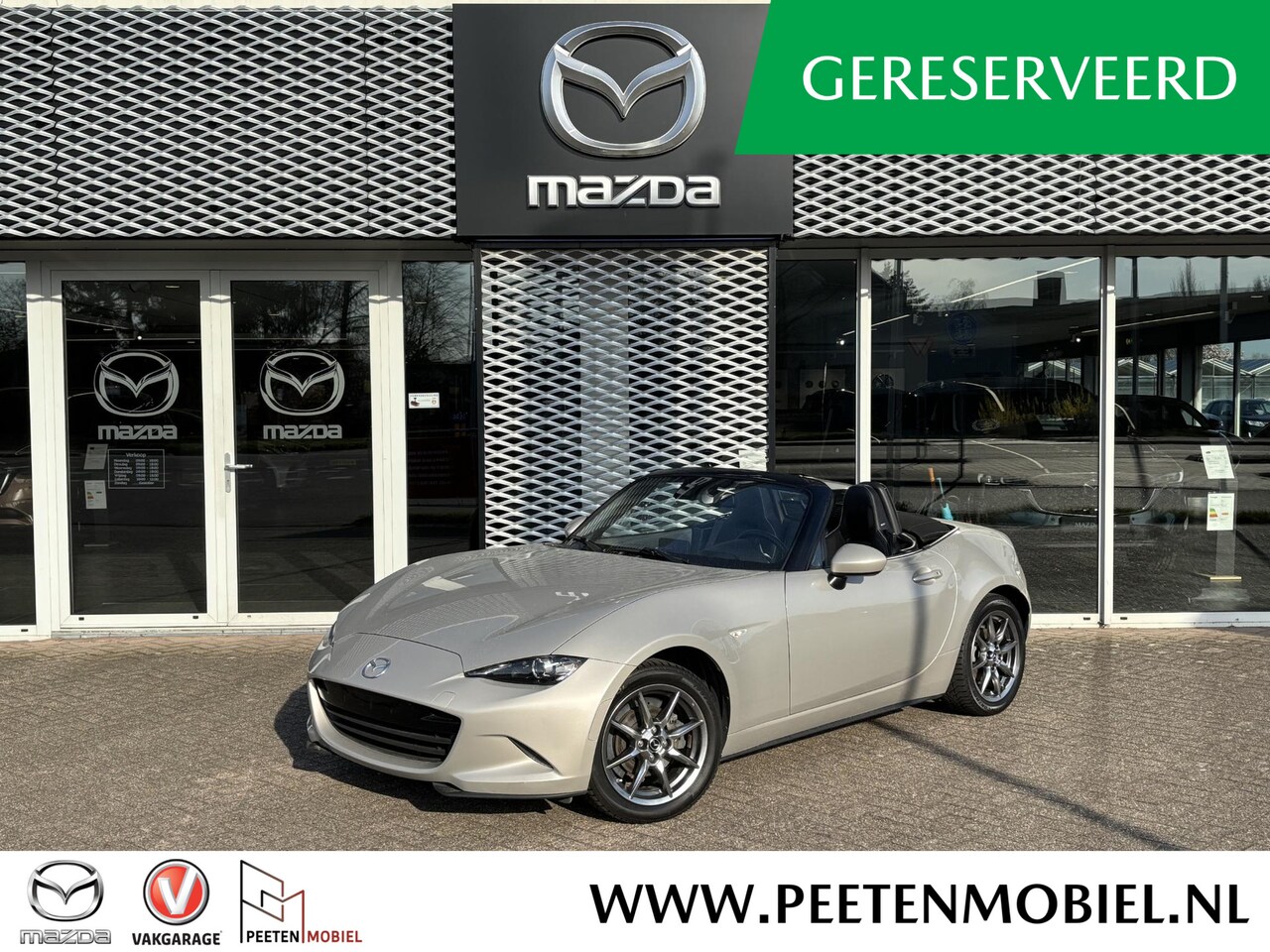 Mazda MX-5 - 1.5 Skyactiv-G 132 Skycruise Takumi | RECARO SPORTSTOELEN | CAMERA | DEALER ONDERHOUDEN | - AutoWereld.nl