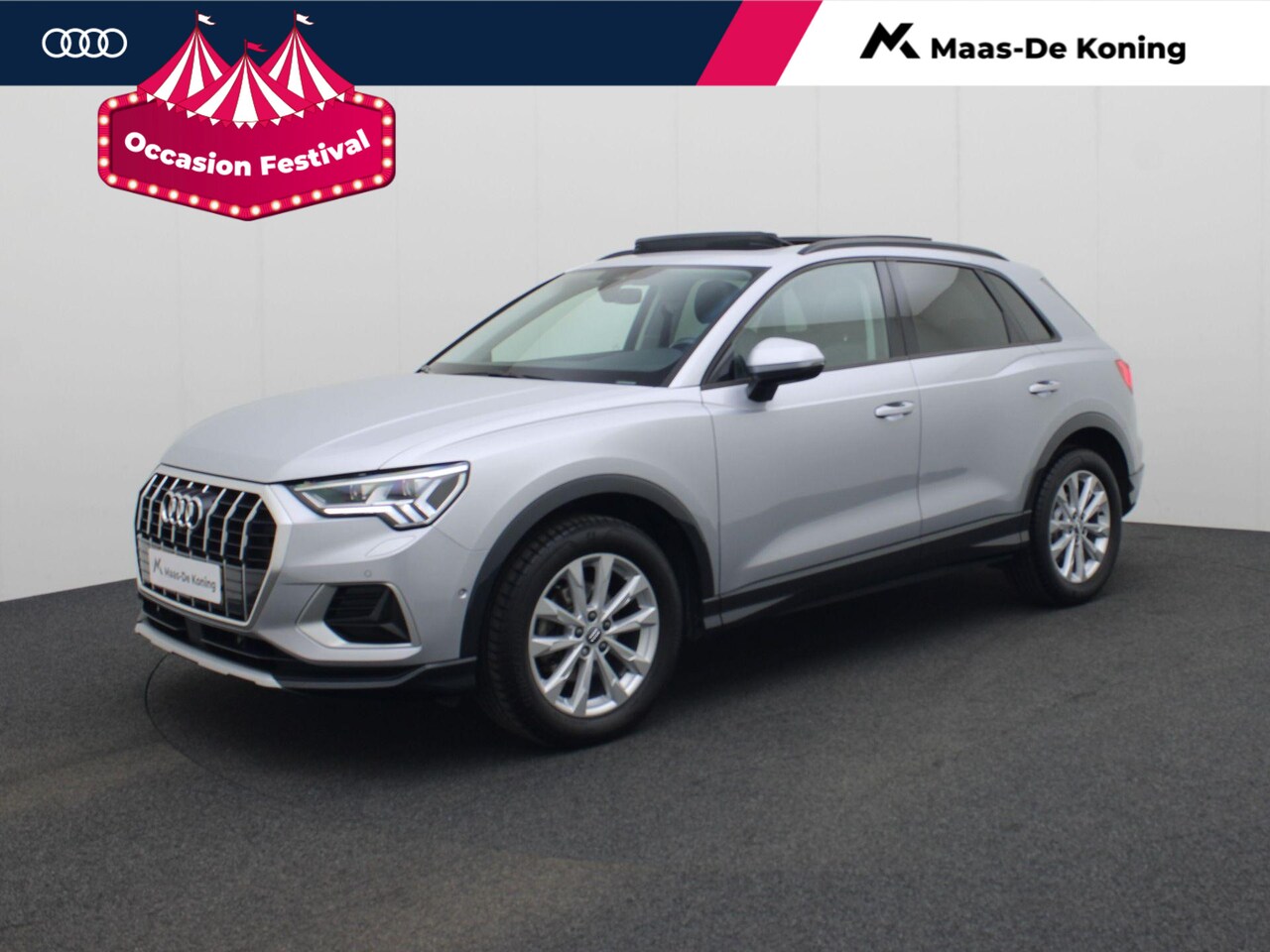 Audi Q3 Sportback - 35 TFSI/150PK Business Edition · Panoramadak · Leder · Parkeersensoren + Rondom zichtcamer - AutoWereld.nl