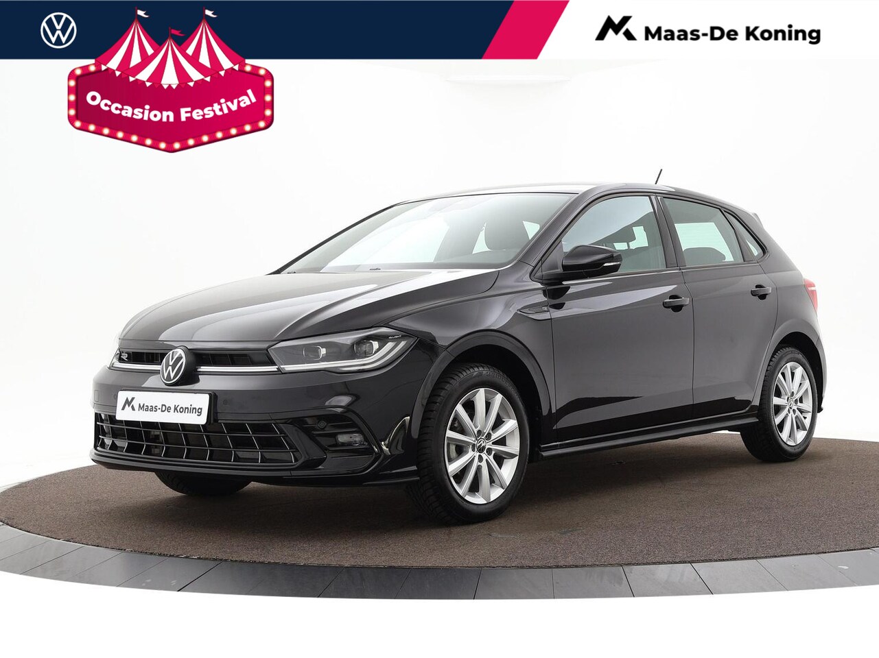 Volkswagen Polo - 1.0 Tsi 95pk DSG R-Line · Camera · IQ.Light · Apple/Android Car Play · Navi · 16'' Inch · - AutoWereld.nl
