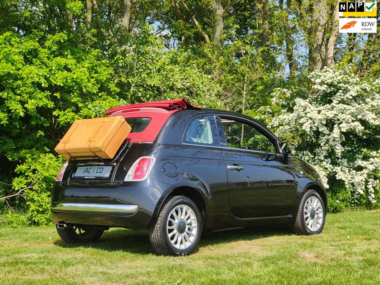 Fiat 500 C - 0.9 TwinAir Lounge Navigatie - Spotify - Airco - AutoWereld.nl