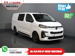Citroën Jumpy - 2.0 HDI 180 pk Aut. DC Dubbel Cabine BPM VRIJ 2x Schuifdeur/ Virtual Cockpit/ Navi/ Carpla