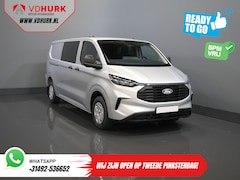 Ford Transit Custom - 320 2.0 TDCI 150 pk L2 Trend DC Dubbel Cabine BPM VRIJ Garantie 5J of 200.000 km/ 2xSchuif