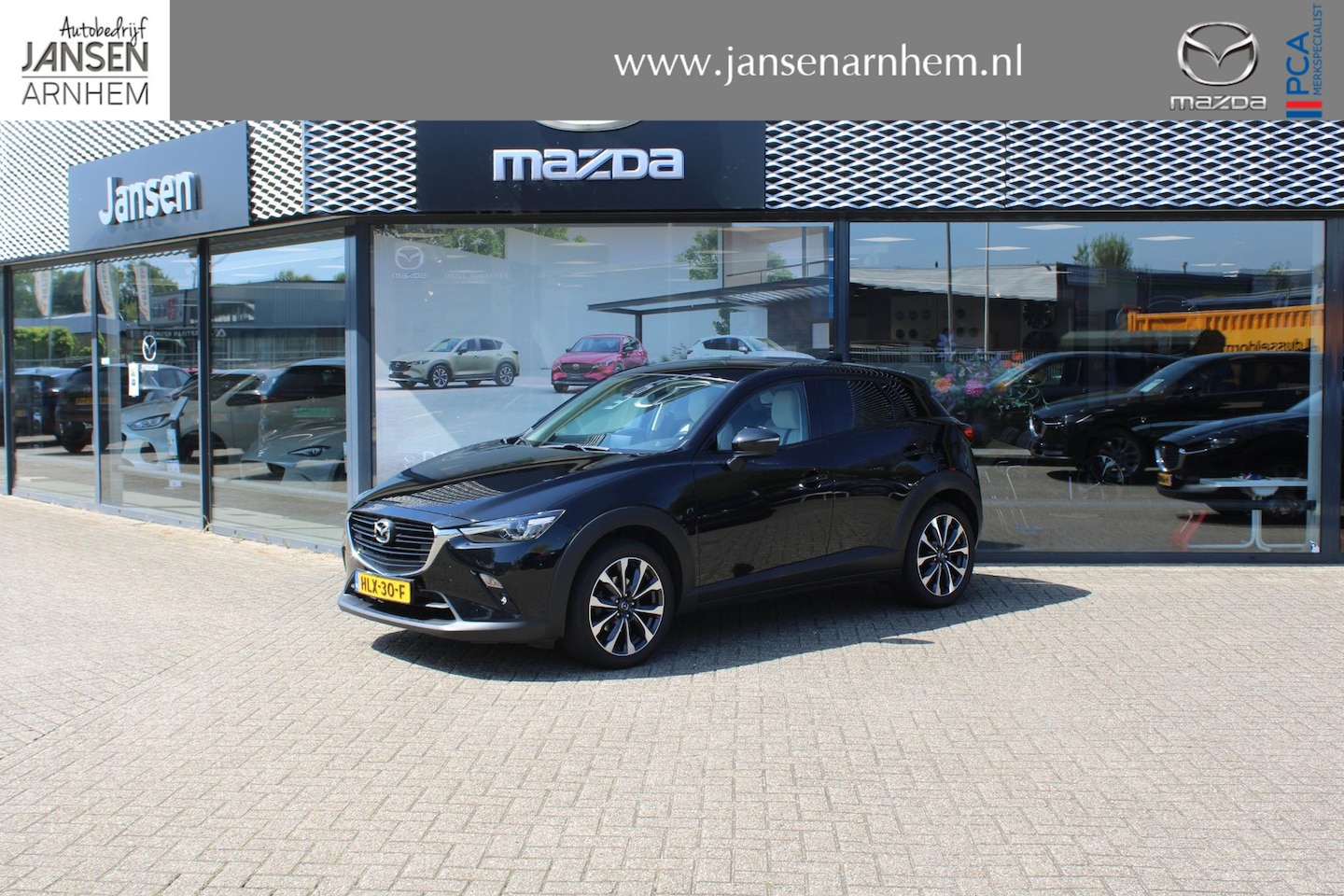 Mazda CX-3 - 2.0 SkyActiv-G 121 Luxury 2.0 SkyActiv-G 121 Luxury , Automaat, Wit Leder, Clima, Cruise, Camera, PDC, Navi, Apple C - AutoWereld.nl