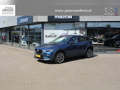Mazda CX-3 - 2.0 SkyActiv-G 121 Luxury , Automaat, Trekhaak, Wit Leder, Navi, Cruise, Apple Carplay, PD