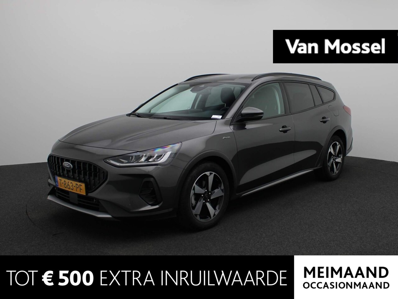 Ford Focus Wagon - 1.0 EcoBoost Hybrid Active Style | Navi | ECC | PDC | LED | Cam | - AutoWereld.nl