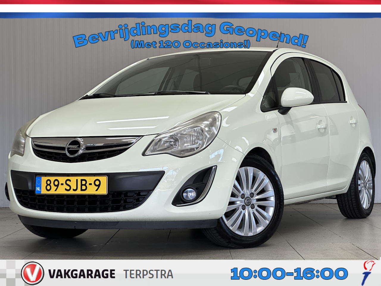 Opel Corsa - 1.4-16V Edition/ Dealer onderhouden!/ 16'' LMV/ Navi!/ Airco/ Cruise/ Elek. pakket/ Isofix - AutoWereld.nl