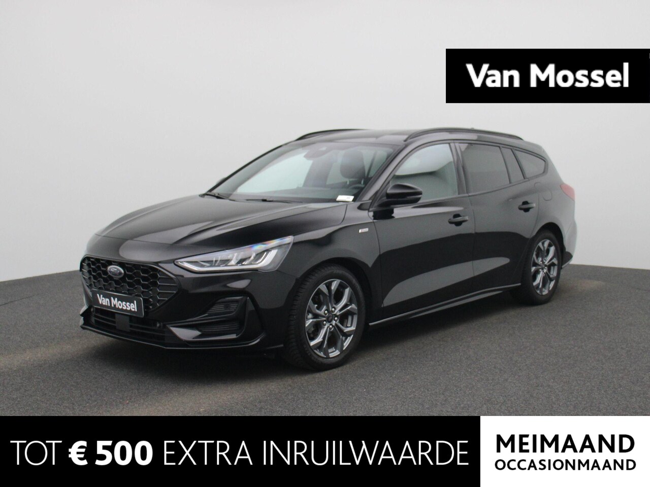 Ford Focus - Clipper 1.0i EcoB. MHEV 92kW ST-Line Design DCT Winterpack | Apple carplay | DAB | Cruise - AutoWereld.nl