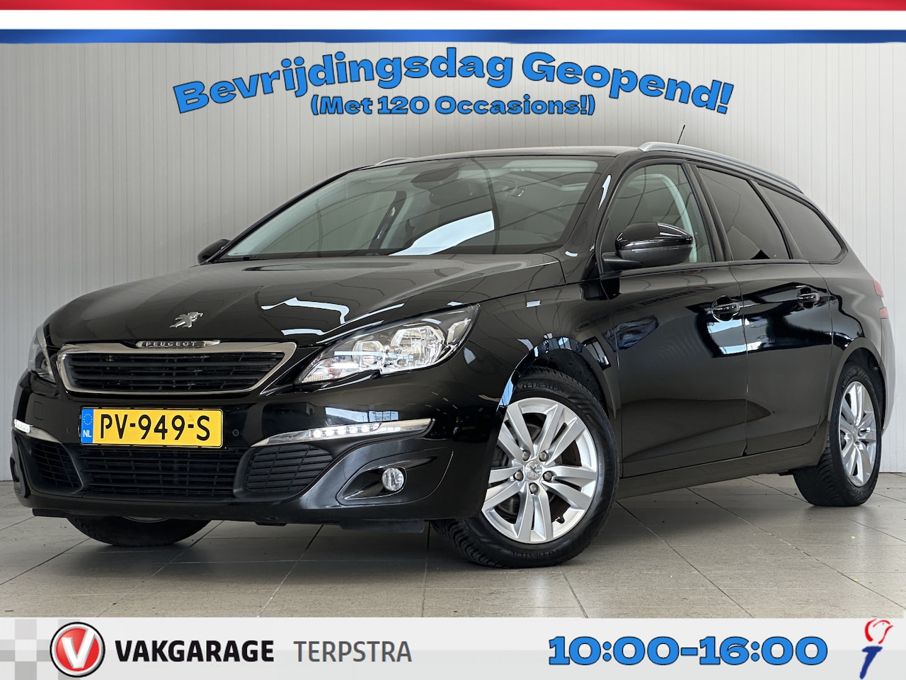 Peugeot 308 SW - 1.2 PureTech Blue Lion/ D-Riem verv: 103.000KM!/ Panorama-Dak/ Navi/ DAB+/ Clima/ Cruise/ - AutoWereld.nl