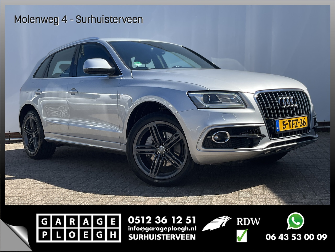 Audi Q5 - 3.0 TFSI Quattro 2x S-Line Automaat Trekhaak Keyless Stoelverw 6-Cilinder Zie opmerking! - AutoWereld.nl