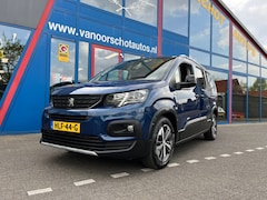Peugeot Rifter Long - 1.2 110pk GT Line 7-peroons Navi Carplay Camera Airco(ECC)