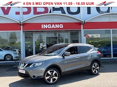 Nissan Qashqai - 1.2 DIG-T TEKNA HALF-LEER LED NAVI PANO-DAK CAMERA AIRCO LMV PDC