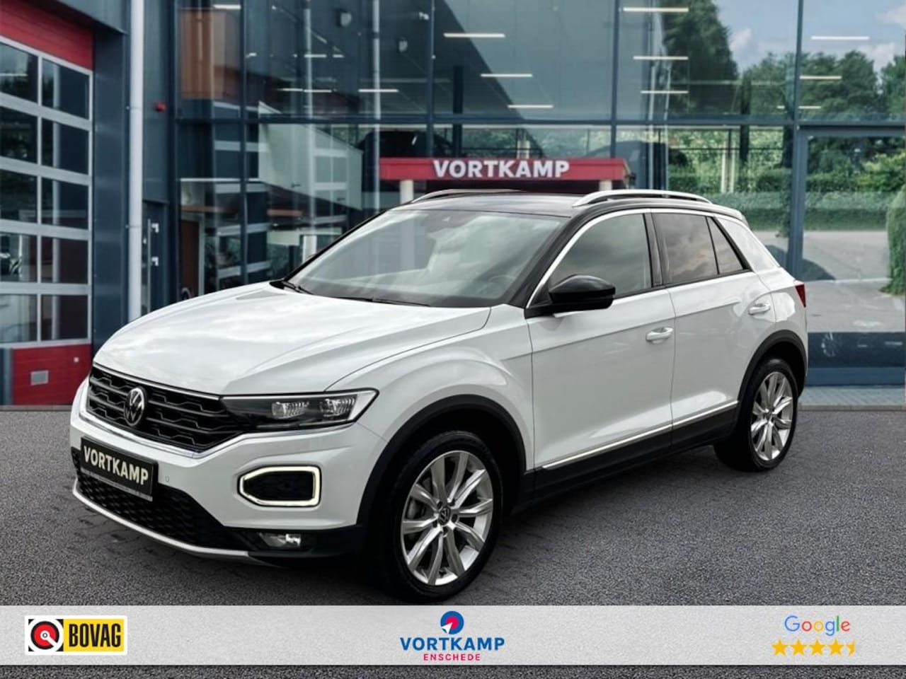 Volkswagen T-Roc - 1.5 TSI DSG SPORT LED/ACC/STOELVERW/E-KLEP/CARPLAY/NAVI - AutoWereld.nl